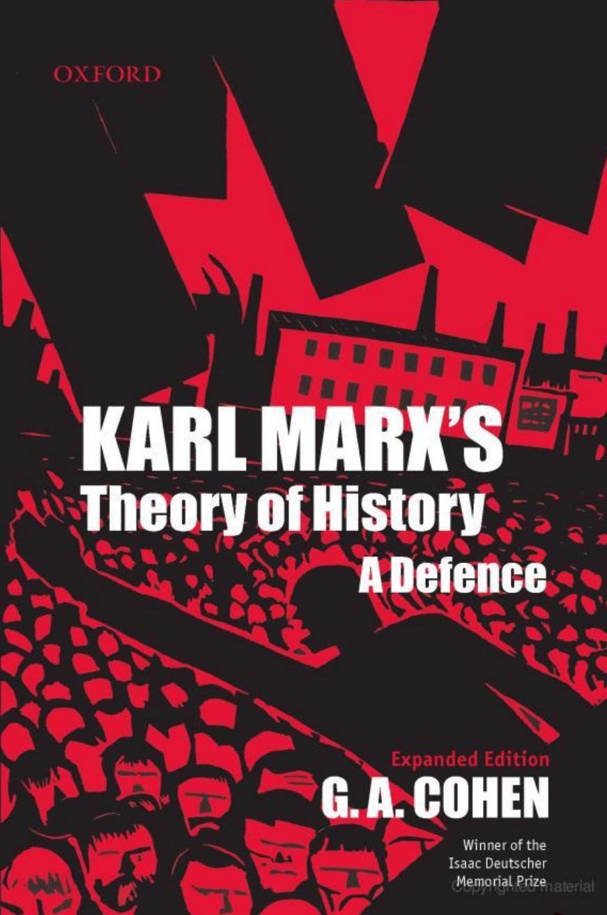 Karl Marx's Theory of History A Defence by Unknown