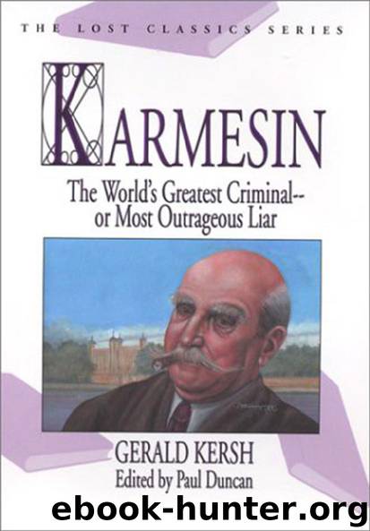 Karmesin by Gerald Kersh