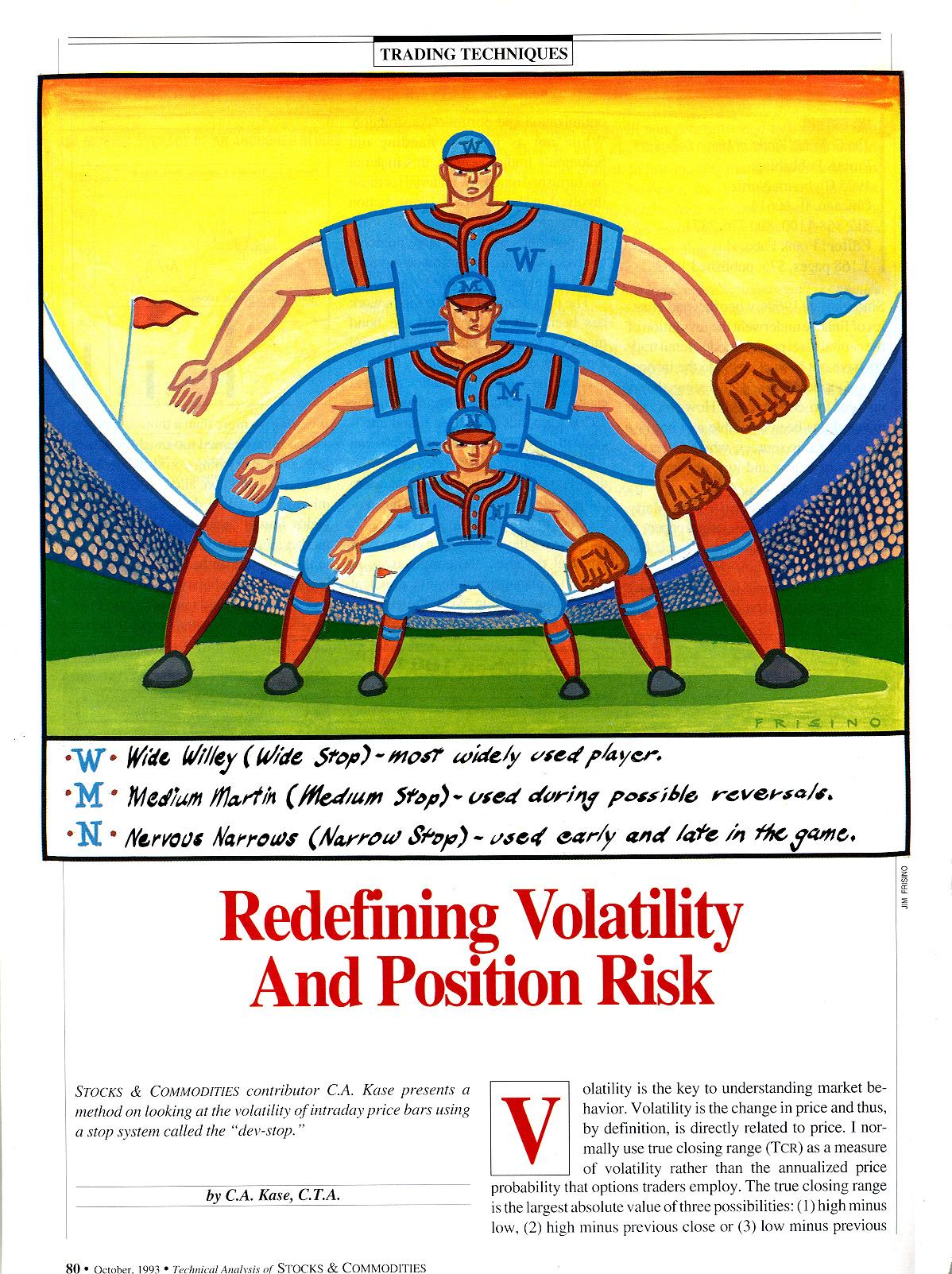 Kase, Cynthia A. --- Redefining Volatility and Position Risk (pdf) by Unknown