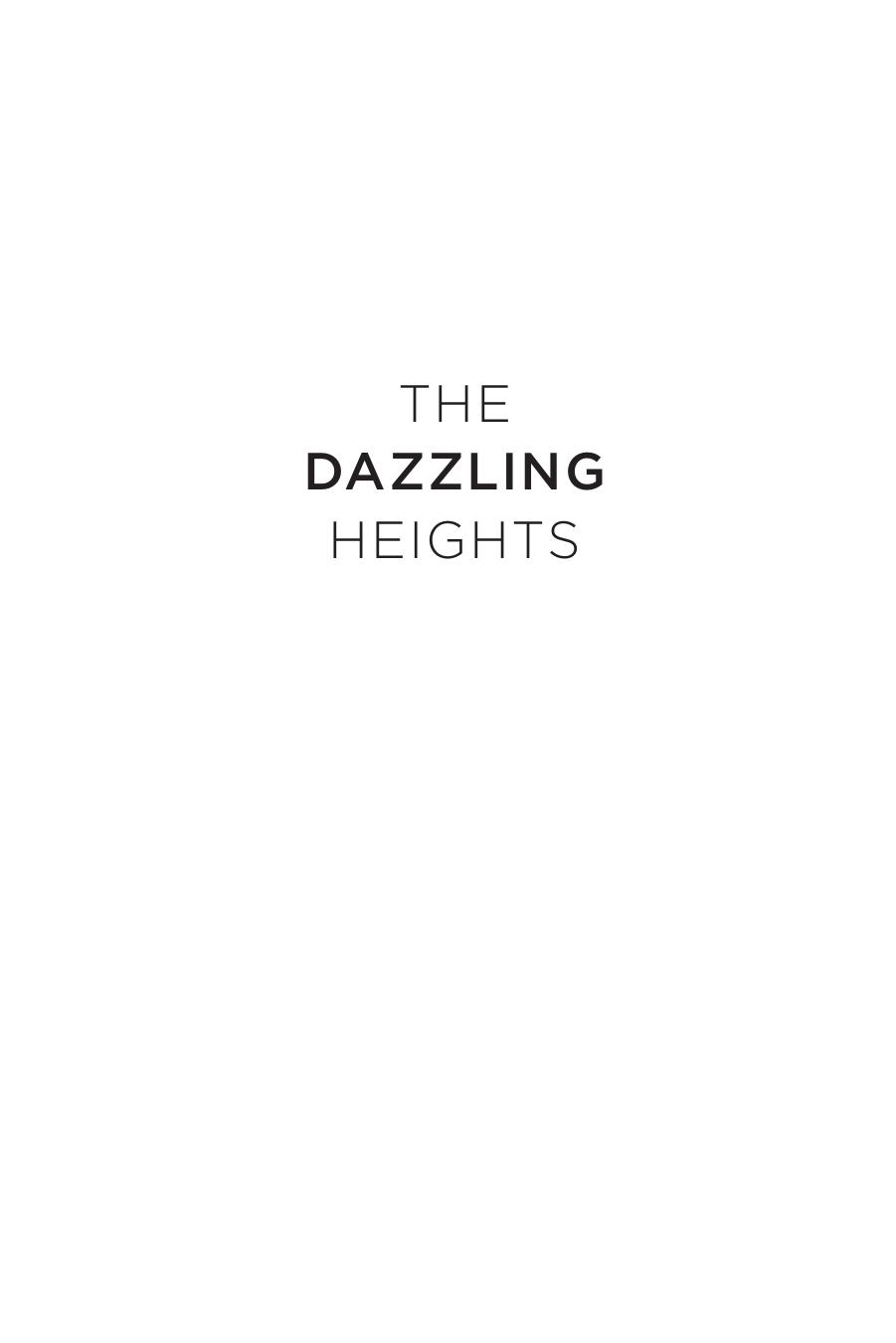 Katharine McGee - [The Thousandth Floor 02] by The Dazzling Heights (ARC) (pdf)