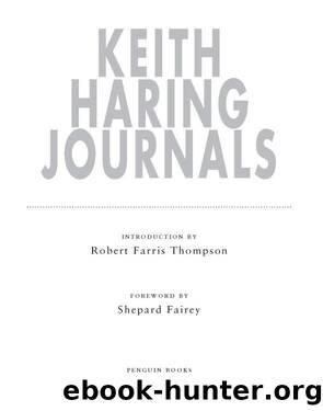 Keith Haring Journals by Haring Keith