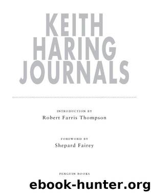 Keith Haring Journals by unknow
