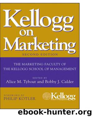 Kellogg on Marketing by Tybout Alice Calder Bobby J