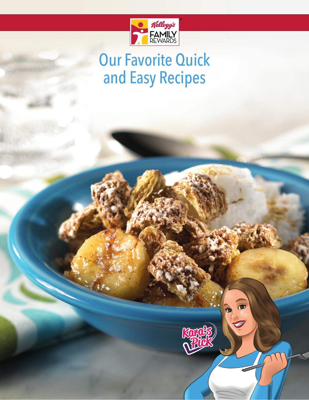 Kellogg's-Our Favorite Quick and Easy Recipes by Unknown