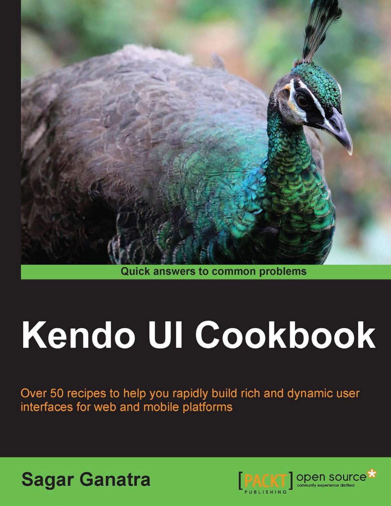 Kendo UI Cookbook by Sagar Ganatra