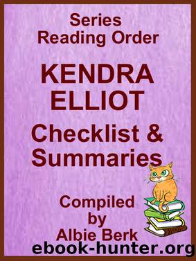 Kendra Elliot by Albie Berk