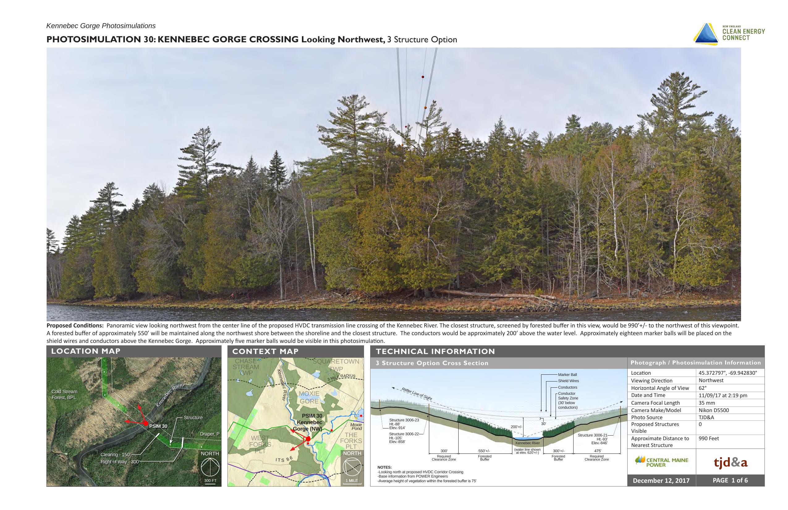 Kennebec Gorge Within Corridor Photosimulations-2017.12.12r by Unknown