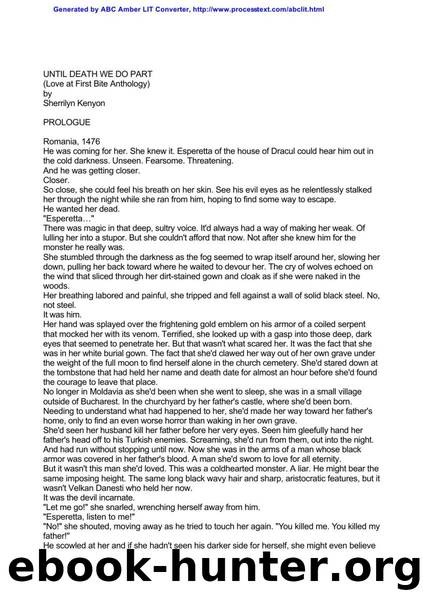 Kenyon, Sherrilyn - Dark Hunter 18 by Until Death Do Us Part