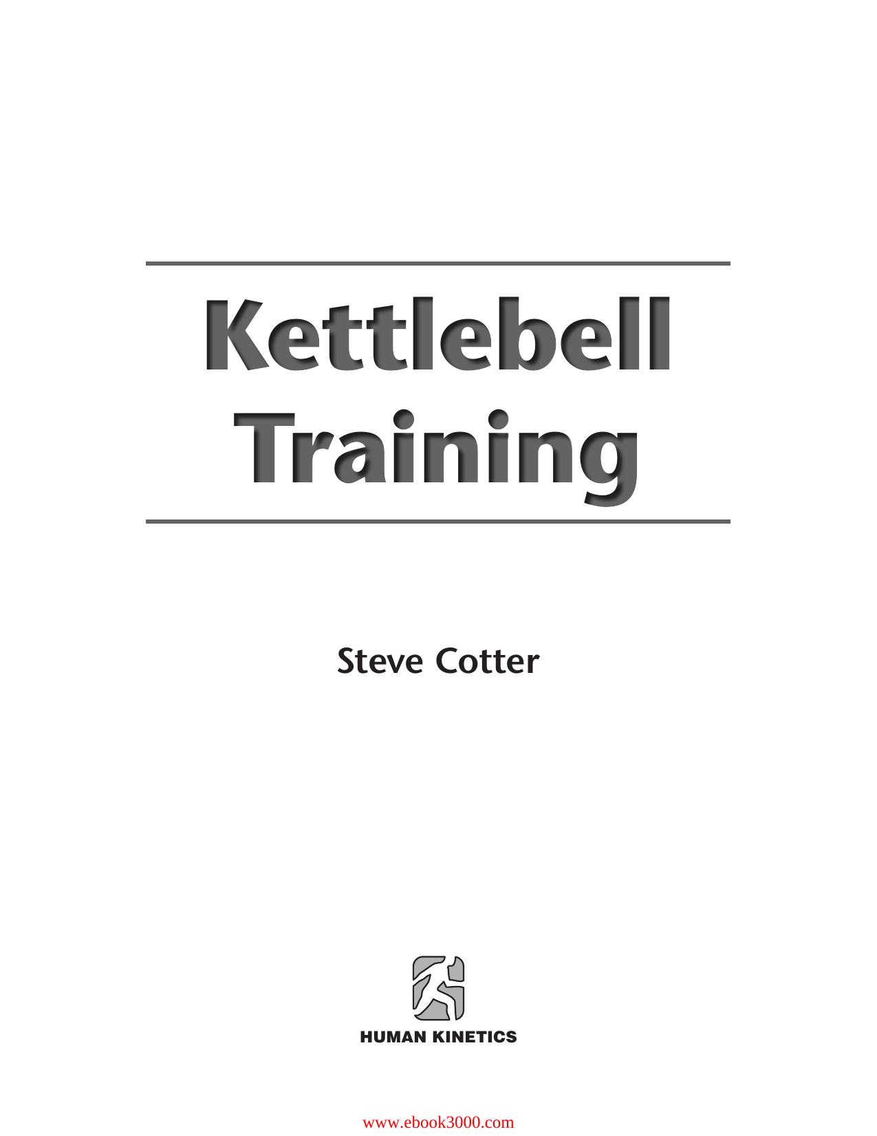 Kettlebell Training by Unknow