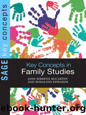 Key Concepts in Family Studies by Jane Ribbens McCarthy Rosalind Edwards