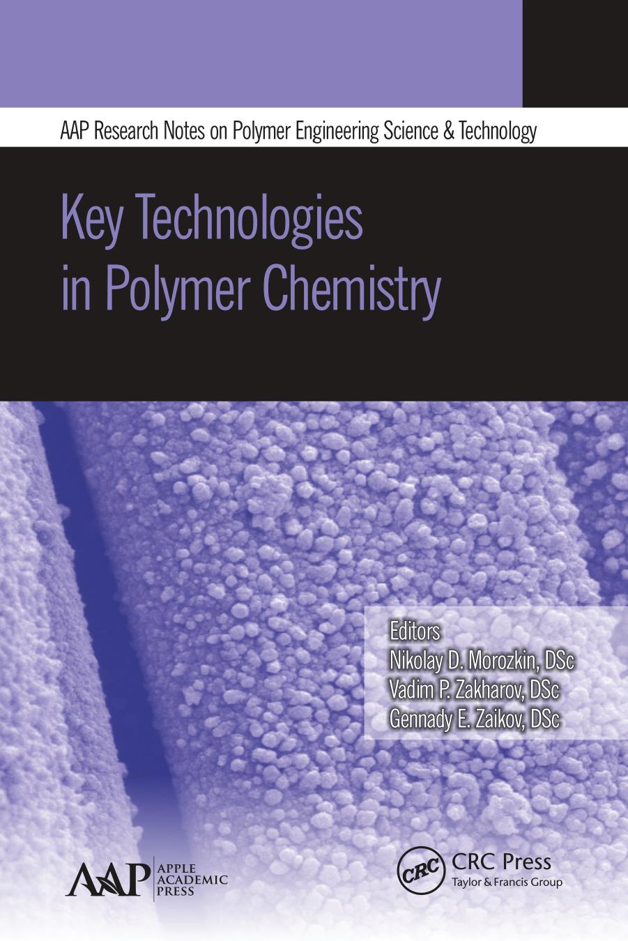 Key Technologies in Polymer Chemistry by Morozkin Nikolay D. & Zakharov Vadim P. & Zaikov Gennady E