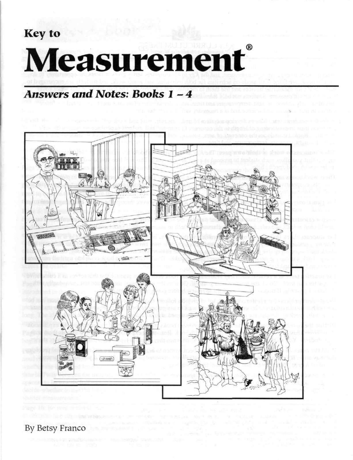 Key To Measurement Key by Unknown