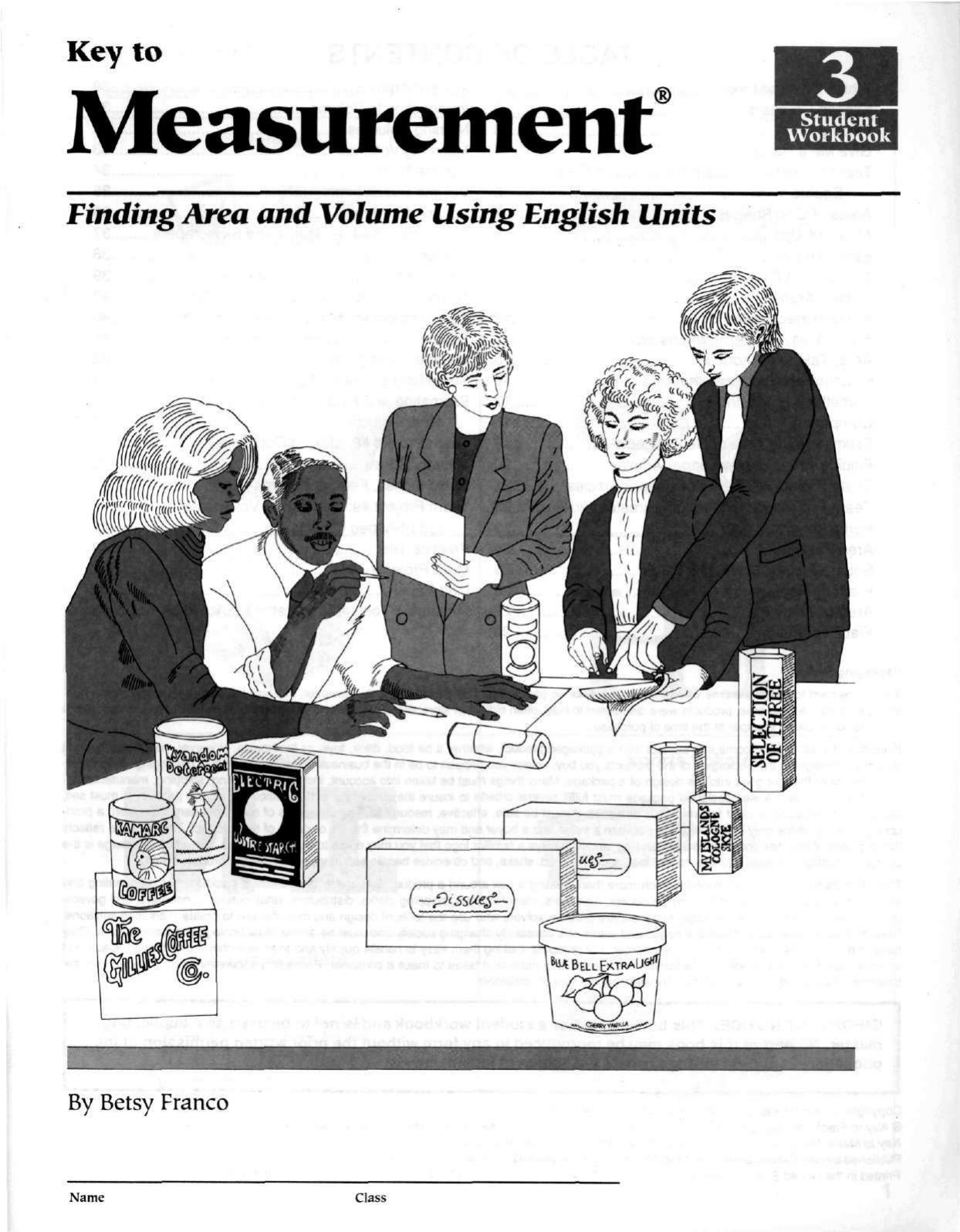 Key To Measurement by Key Curriculum Press