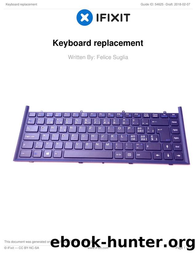 Keyboard replacement by Unknown