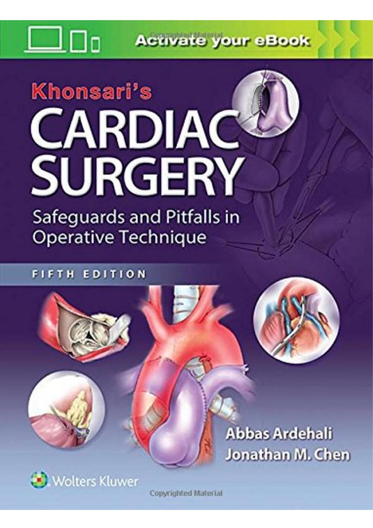 Khonsari's Cardiac Surgery: Safeguards and Pitfalls in Operative Technique by Unknow