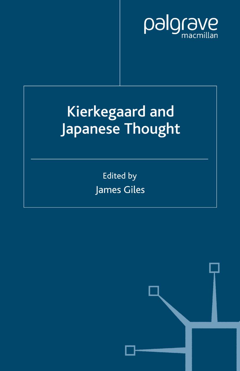 Kierkegaard and Japanese Thought by James Giles (eds.)