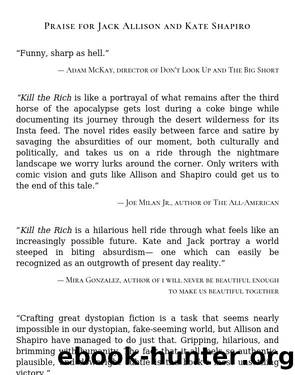Kill the Rich by Jack Allison & Kate Shapiro