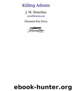 Killing Adonis by J M Donellan
