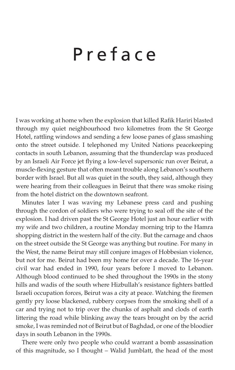 Killing Mr Lebanon: The assassination of Rafik Hariri and its impact on the Middle East by Nicholas Blanford