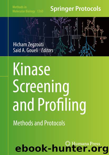 Kinase Screening and Profiling by Hicham Zegzouti & Said A. Goueli