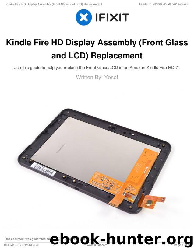 Kindle Fire HD Display Assembly (Front Glass and LCD) Replacement by Unknown