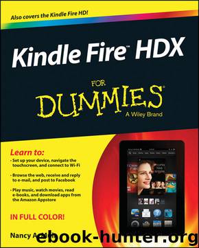 Kindle Fire™ HDX For Dummies® by Muir Nancy C