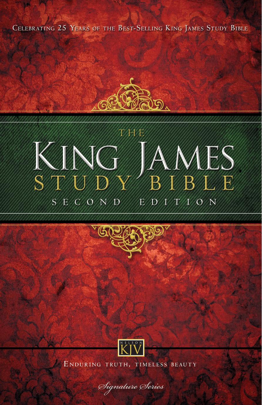 King James Study Bible by Thomas Nelson