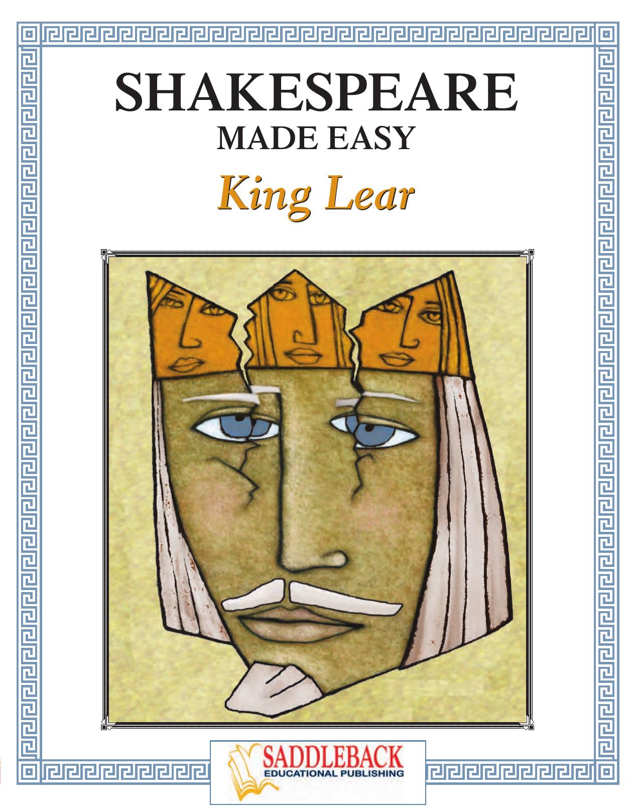 King Lear (Shakespeare Made Easy Study Guides) by William Shakespeare