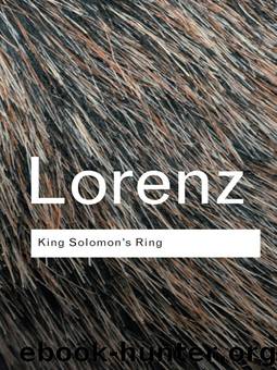 King Solomon's Ring by Lorenz Konrad Wilson Marjorie Kerr