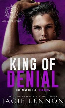King of Denial : An Academy Bully Romance (Boys of Almadale Book 3) by Jacie Lennon