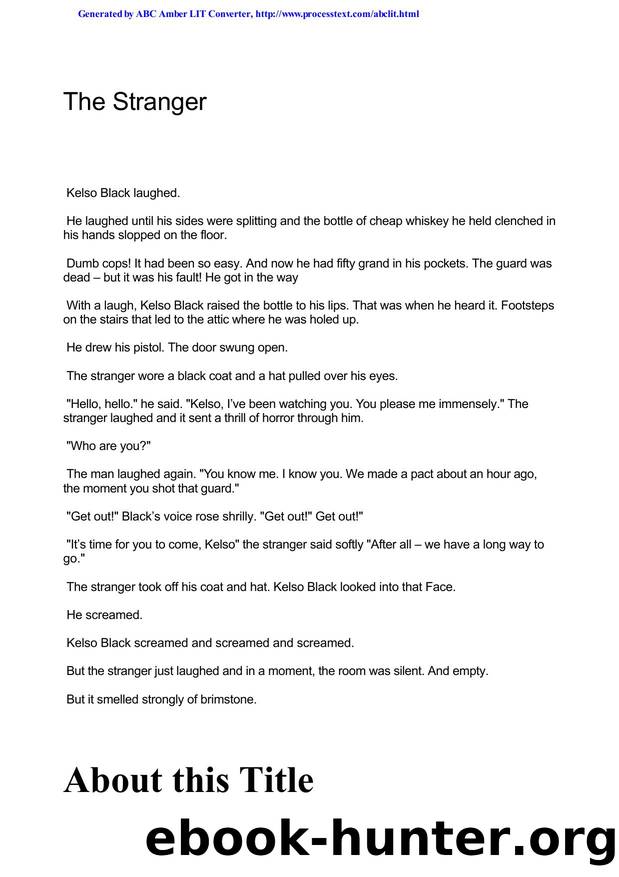 King, Stephen - People, Places & Things 01 by The Stranger