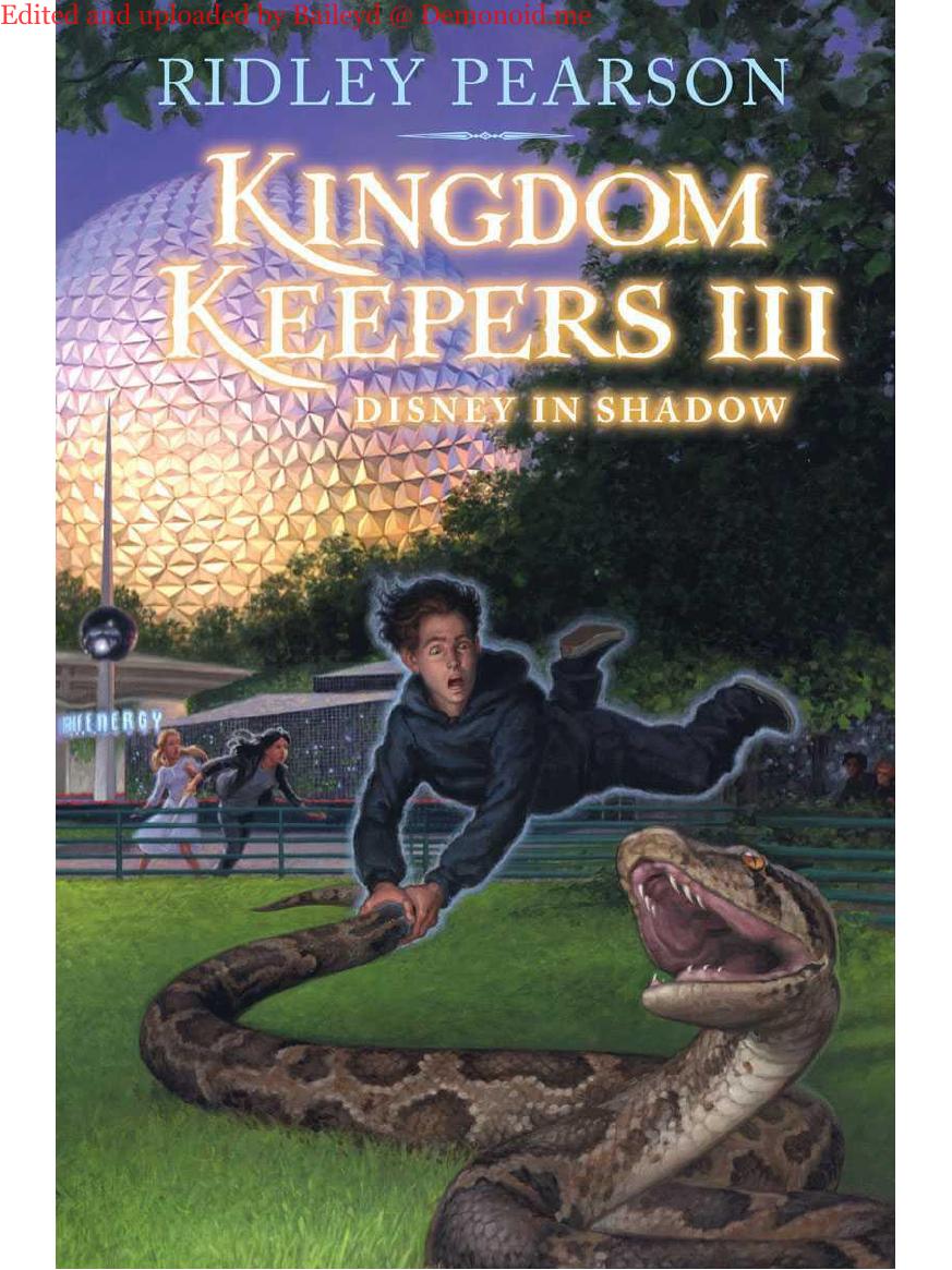 Kingdom Keepers III Dinsey in Shadow by Ridley Pearson