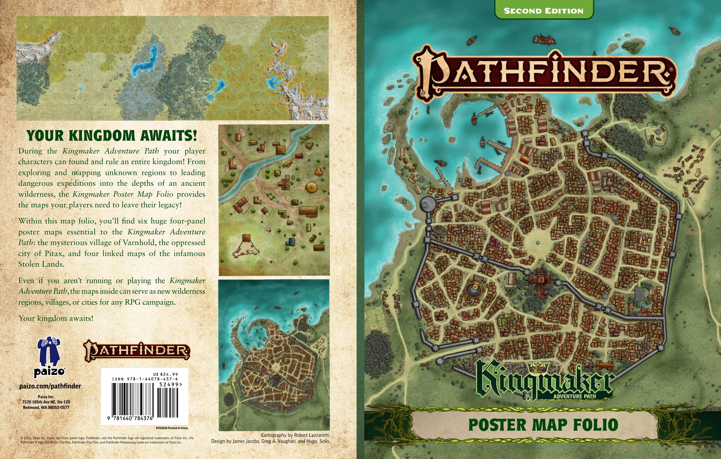 Kingmaker AP by Map Folio Wrap