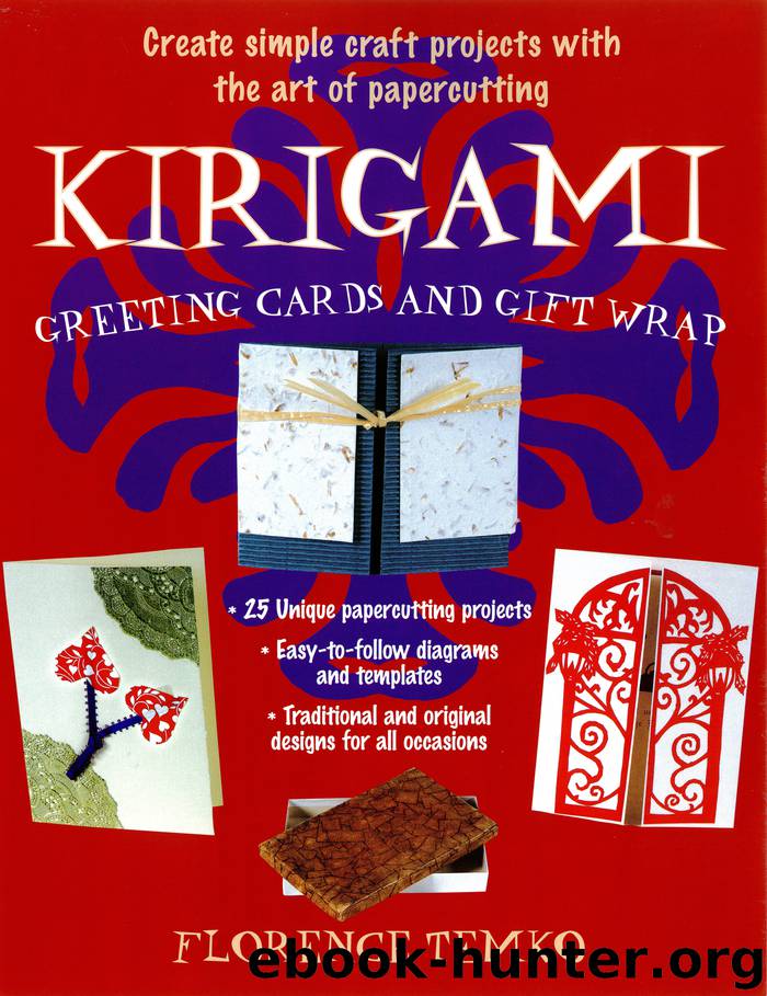 Kirigami Greeting Cards and Gift Wrap by Florence Temko