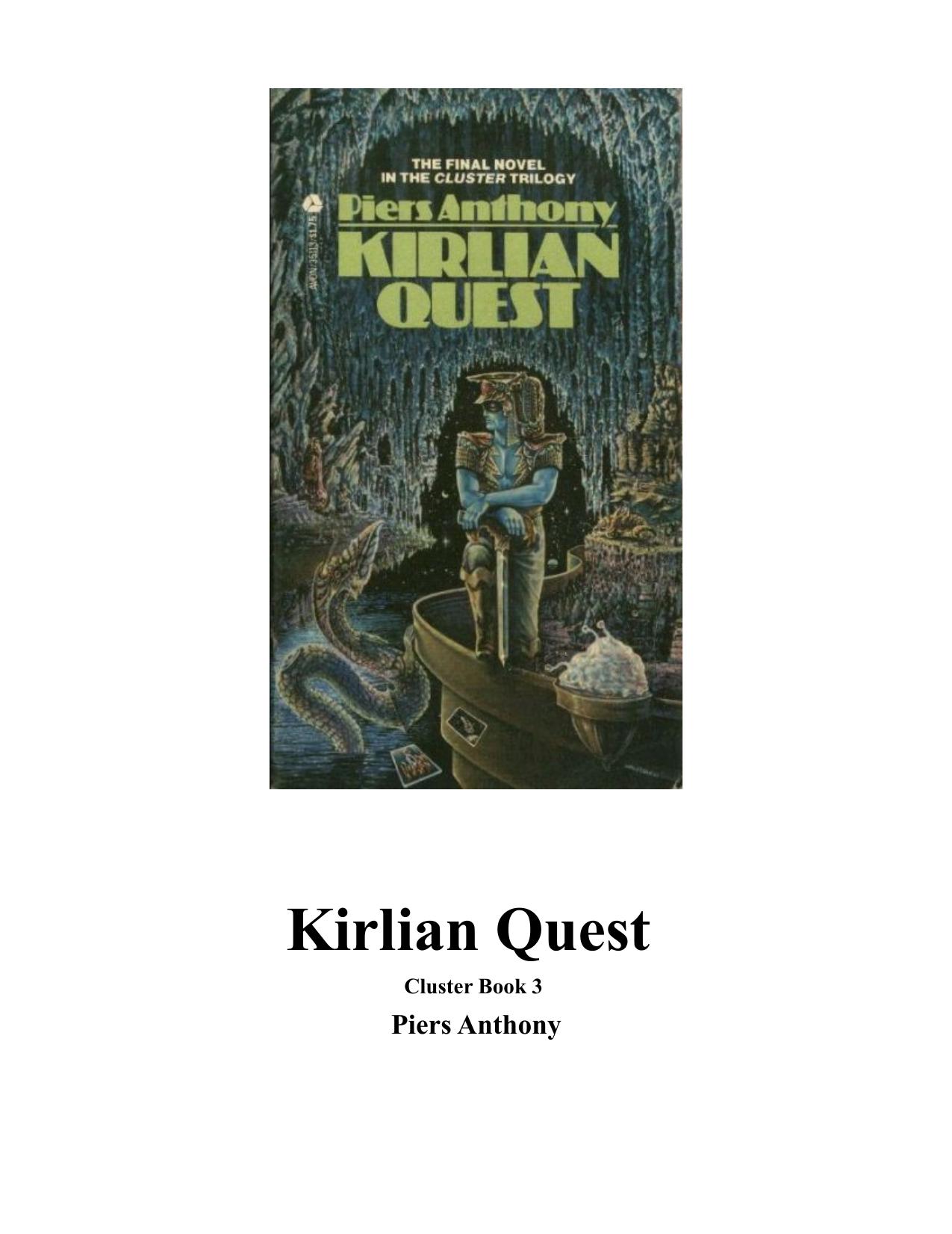 Kirlian Quest by Piers Anthony