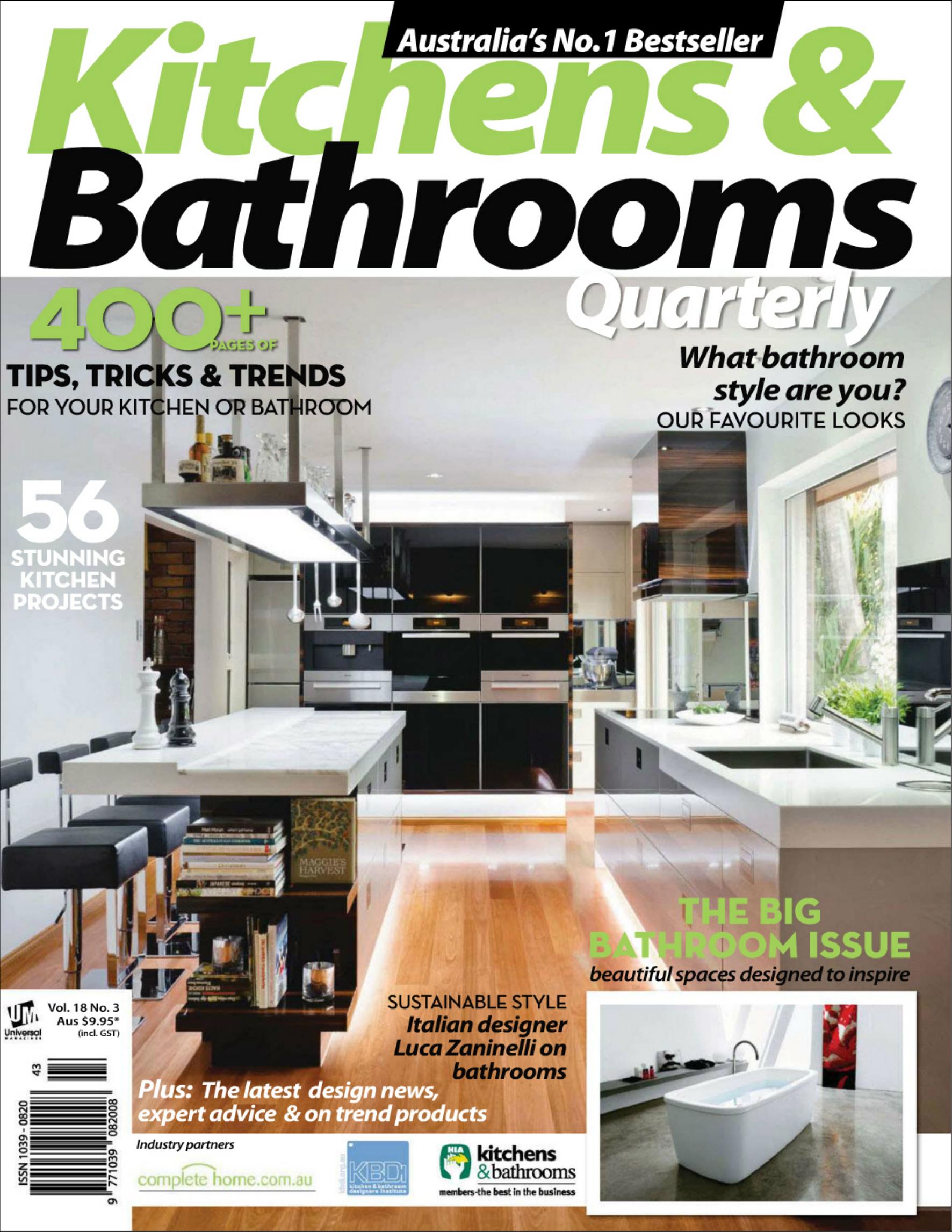 Kitchens & Bathrooms Quarterly Magazine Vol.18 No.3 by Unknow