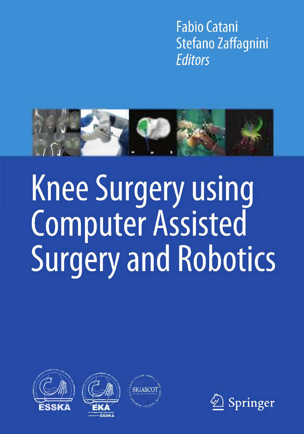Knee Surgery using Computer Assisted Surgery and Robotics by Fabio Catani Stefano Zaffagnini (auth.) Fabio Catani Stefano Zaffagnini (eds.)