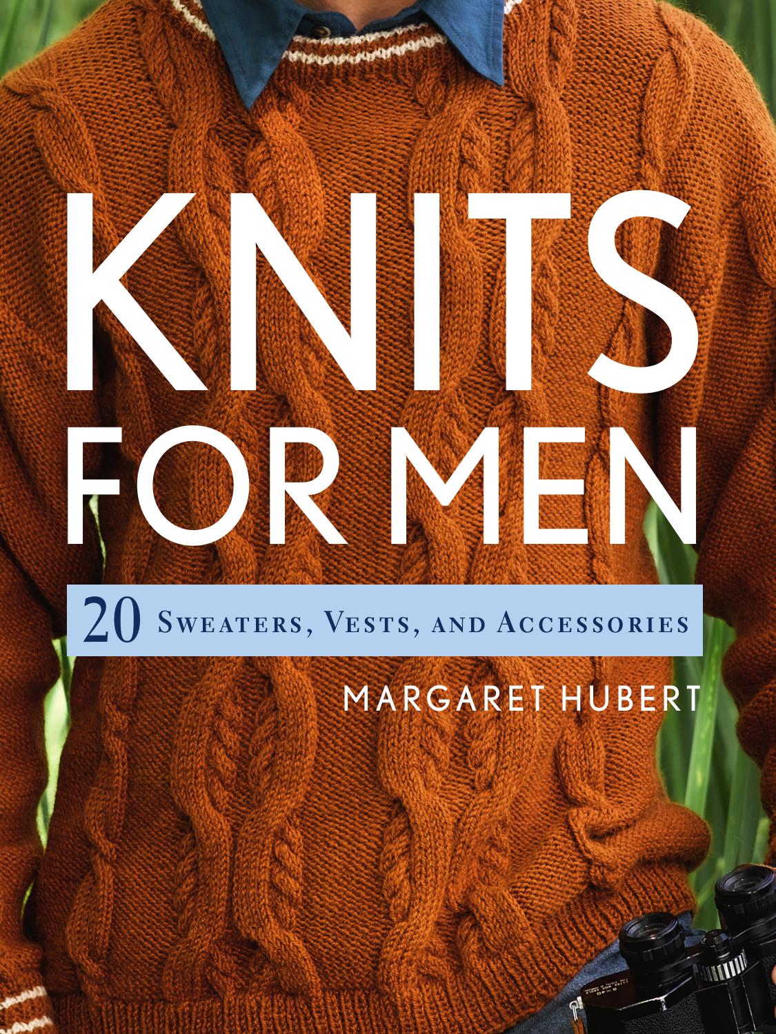 Knits for Men by Margaret Hubert