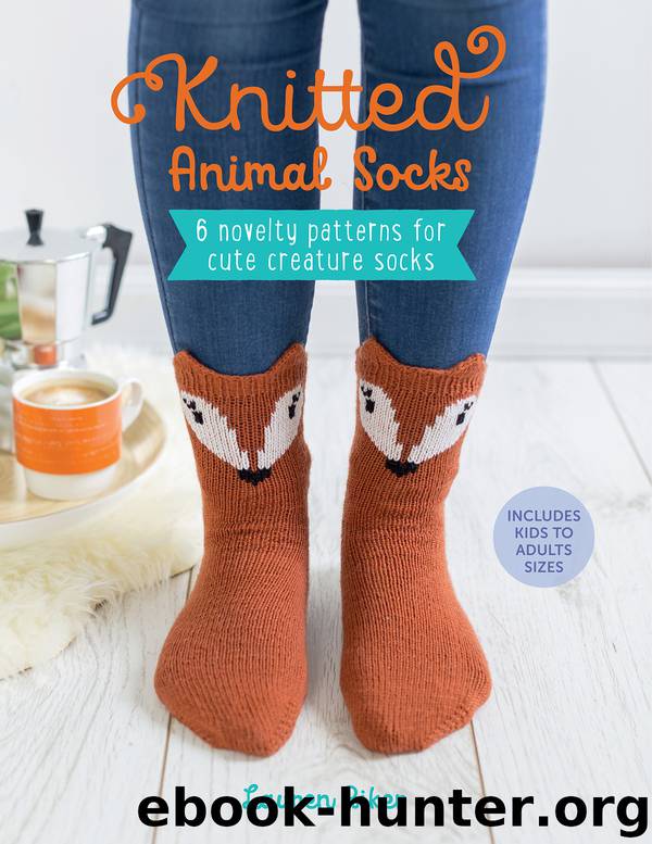 Knitted Animal Socks by Lauren Riker