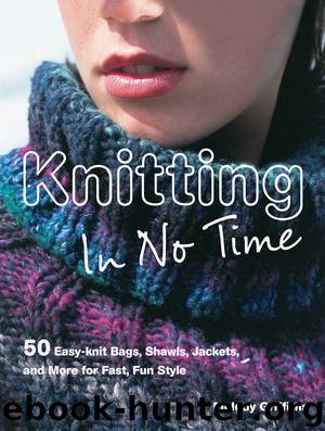 Knitting in No Time by Melody Griffiths