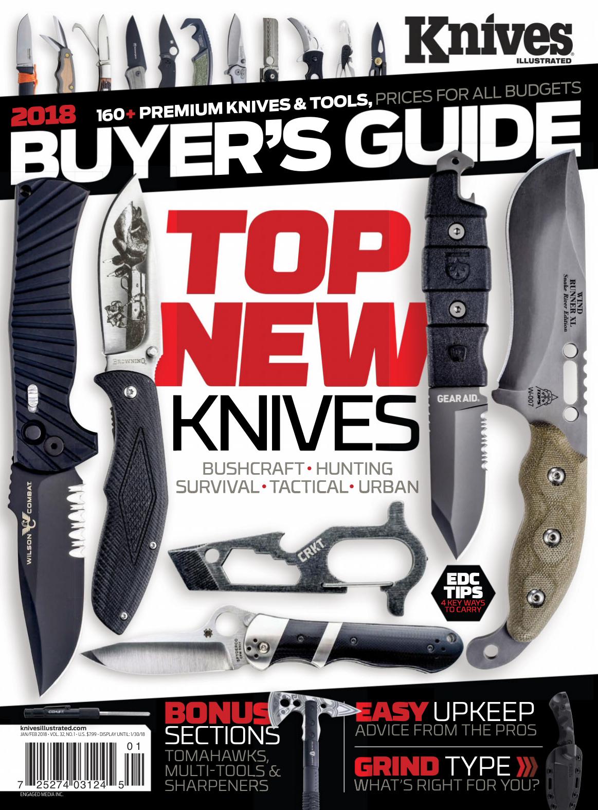 Knives Illustrated - January 01, 2018 by Unknow
