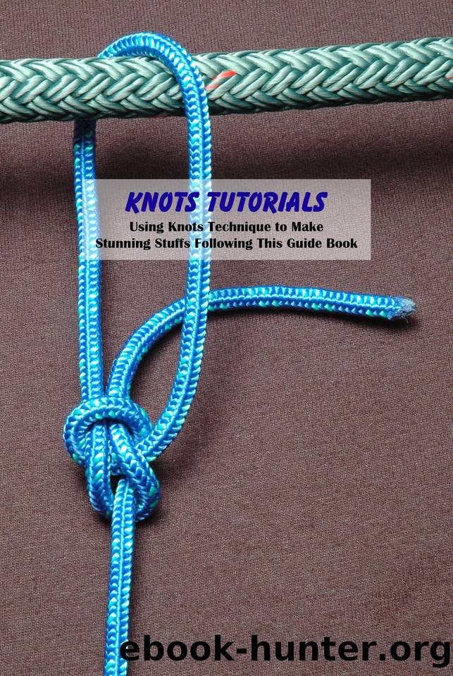 Knots Tutorials: Using Knots Technique to Make Stunning Stuffs Following This Guide Book by Wardell Joel