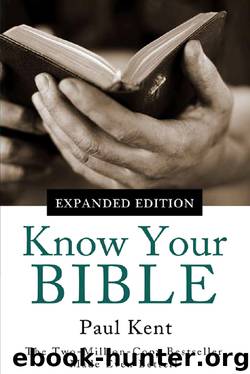 Know Your BIBLE by Paul Kent