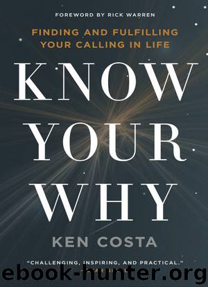 Know Your Why by Ken Costa