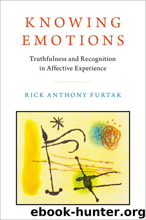 Knowing Emotions by Furtak Rick Anthony;