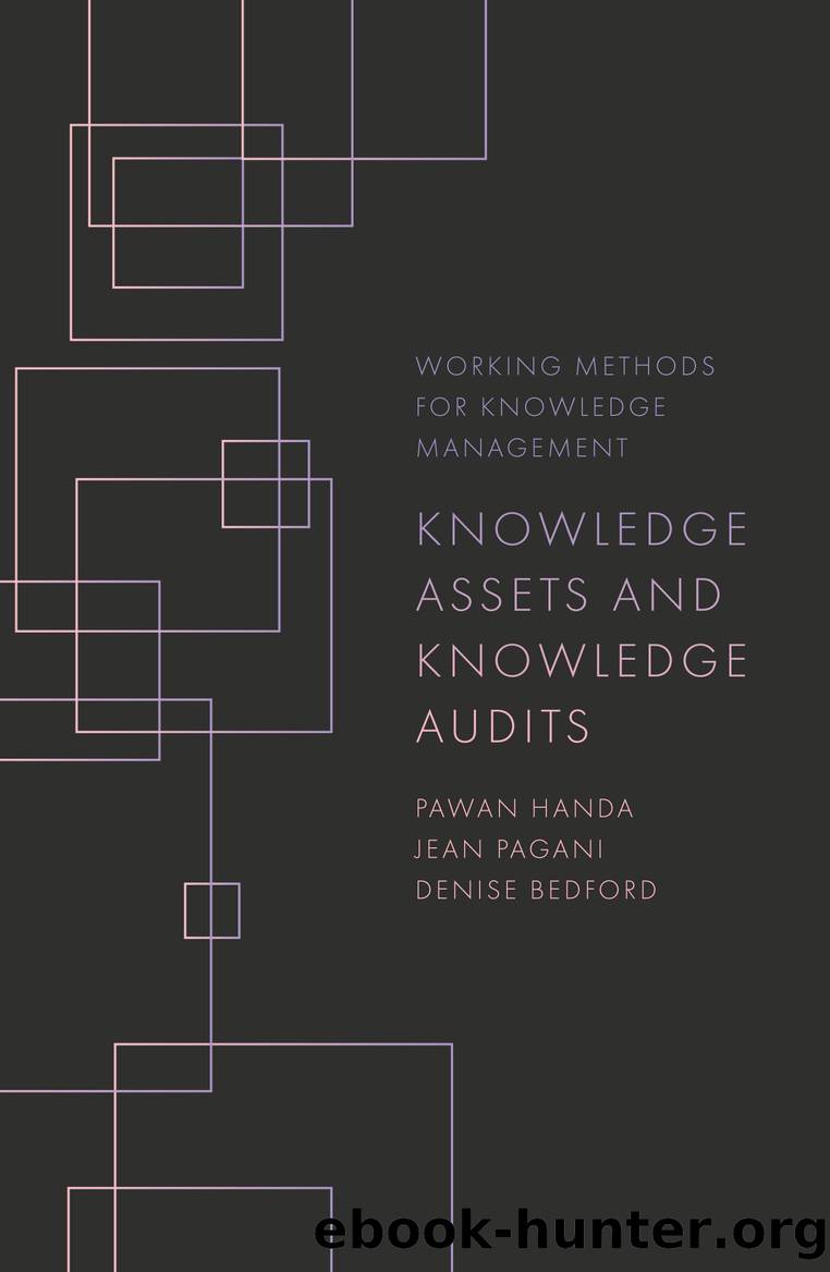 Knowledge Assets and Knowledge Audits by Handa Pawan;Pagani Jean;Bedford Denise;