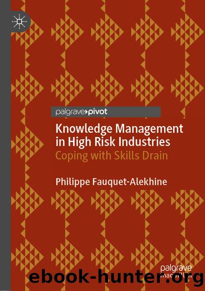 Knowledge Management in High Risk Industries by Philippe Fauquet-Alekhine