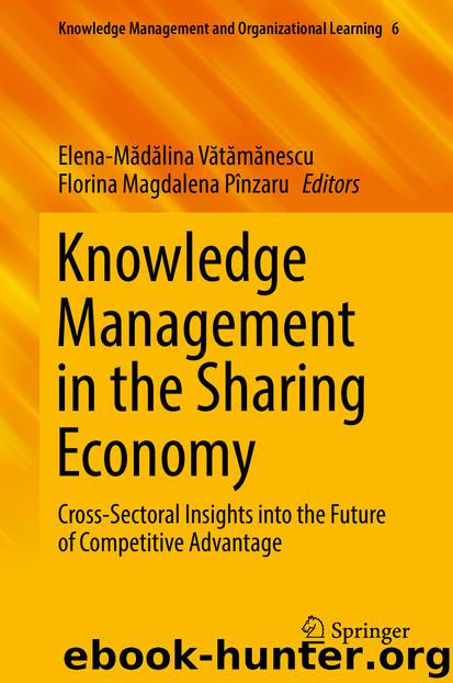 Knowledge Management in the Sharing Economy by Elena-Mădălina Vătămănescu & Florina Magdalena Pînzaru