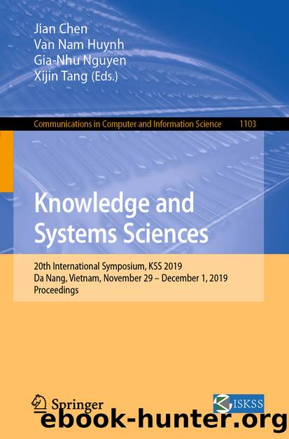 Knowledge and Systems Sciences by Unknown
