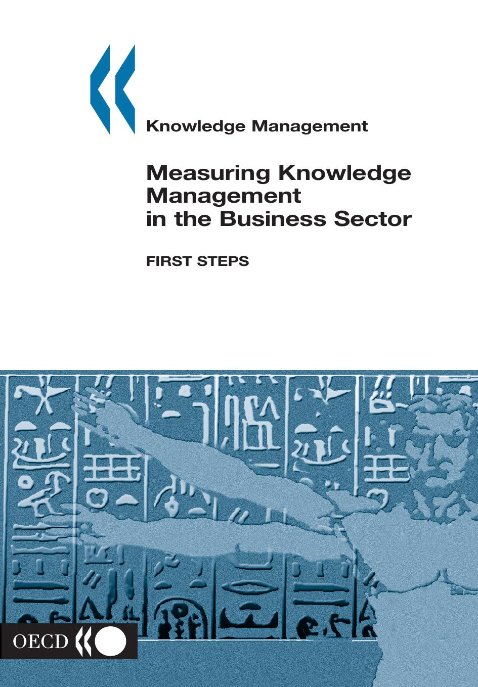 Knowledge management Measuring Knowledge Management in the Business Sector: First Steps (Knowledge Management) by OECD. Published by